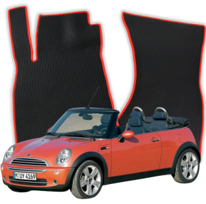 OMEVO EVA Dywaniki® do Mini Cabrio  1 gen Cabrio 3 drzwi (2004-2008)