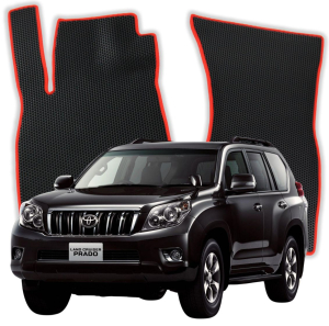 OMEVO EVA Dywaniki® do Toyota Land Cruiser Prado 7-osobowy J150 7 gen SUV 5 drzwi (2009-2025)