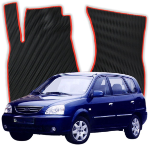 OMEVO EVA Dywaniki® do Kia Carens 2 gen Minivan (2002-2006)