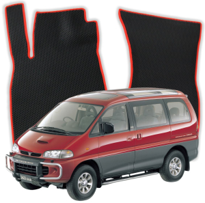 OMEVO EVA Dywaniki® do Mitsubishi Delica 4 gen Minivan 3 drzwi (1994-2007)
