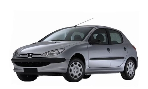 EVA dywaniki do Peugeot 206 1 gen Hatchback 3 drzwi (1998-2009)