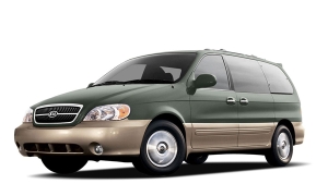 EVA dywaniki do Kia Carnival VQ 2 gen Minivan (2005-2014)