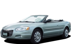 EVA dywaniki do Chrysler Sebring JR 2 gen Cabrio (2000-2006)