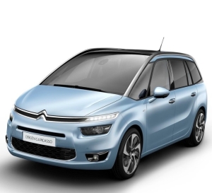EVA dywaniki do Citroën C4 Picasso 5-osobowy 2 gen Minivan (2013-2020)