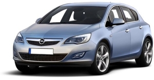 EVA dywaniki do Opel Astra J P10 4 gen Hatchback 5 drzwi (2009-2015)