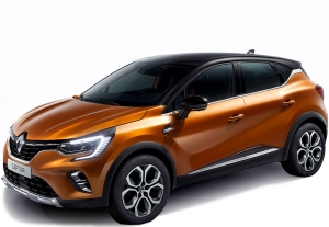 EVA dywaniki do Renault Captur XJB 2 gen SUV (2019-2022)