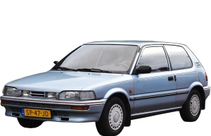 EVA dywaniki do Toyota Corolla 6 gen Hatchback 3 drzwi (1987-1992)