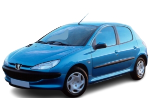 EVA Dywaniki® do Peugeot 206 1 gen Hatchback 5 drzwi (1998-2009)