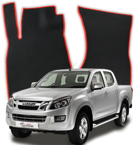 OMEVO EVA Dywaniki® do Isuzu D-MAX Double Cab 2 gen Pick-up (2011-2025)