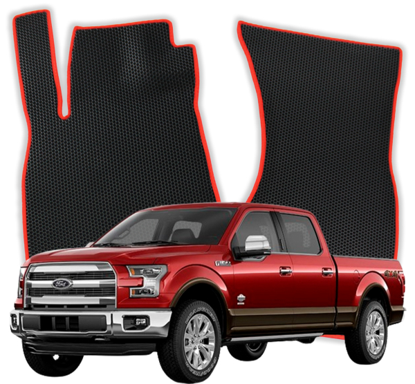 Dywaniki samochodowe EVA OMEVO do Ford F-150 Raptor Super Crew CAB 13 gen Pick-up (2015-2020)