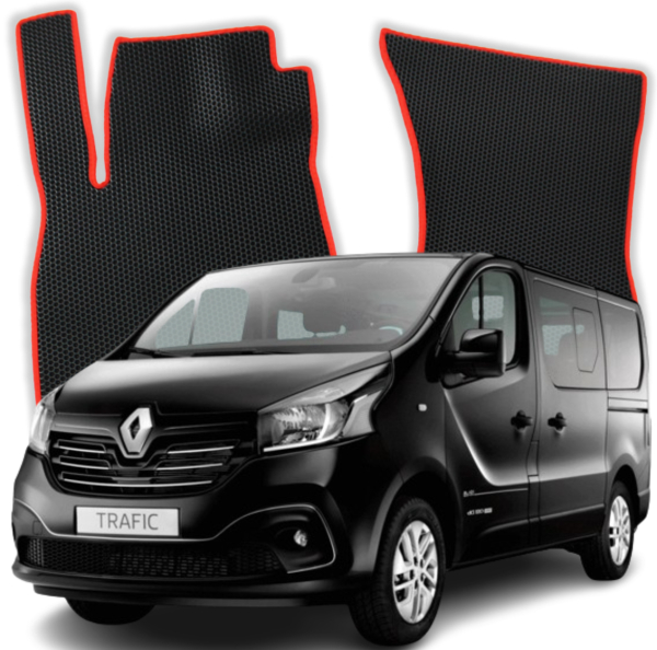 Dywaniki samochodowe EVA OMEVO do Renault Trafic 8-osobowy 3 gen Van 4 drzwi (2014-2026)