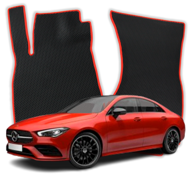Tapis De Coffre Pour Mercedes CLA Coupé C118 (2019-2024) - Cuir, Antidérapant, Imperméable | Protection Cargo, Facile à Nettoyer