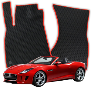 OMEVO EVA Dywaniki® do Jaguar F-Type  1 gen Cabrio (2013-2024)