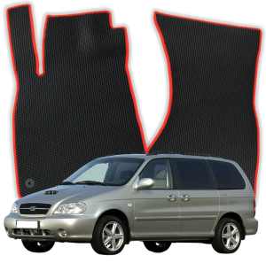 OMEVO EVA Dywaniki® do Kia Carnival 6-osobowy 1 gen Minivan (1998-2005)