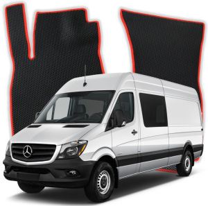 OMEVO EVA Dywaniki® do Mercedes-Benz Sprinter 5-osobowy (CrewCab) W906 2 gen Van (2006-2018)
