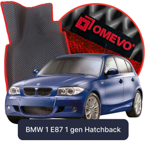 OMEVO 5D Pro EVA Dywaniki do BMW 1 E87 1 gen Hatchback 5 drzwi (2004-2011)