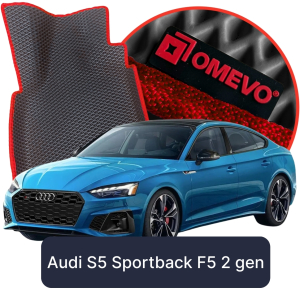 OMEVO 5D Pro EVA Dywaniki do Audi S5 Sportback F5 2 gen Liftback (2016-2024)