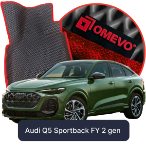 OMEVO 5D Pro EVA Dywaniki do Audi Q5 Sportback FY 2 gen SUV (2020-2024)