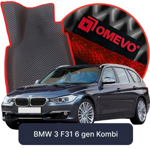 OMEVO 5D Pro EVA Dywaniki do BMW 3 F31 6 gen Kombi (2011-2018)