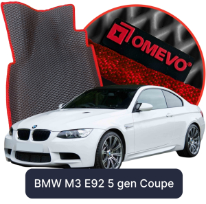 OMEVO 5D Pro EVA Dywaniki do BMW M3 E92 5 gen Coupe (2004-2012)