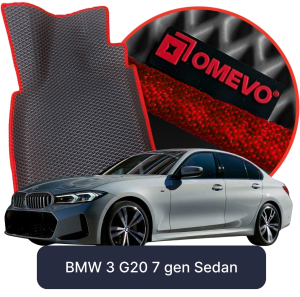 OMEVO 5D Pro EVA Dywaniki do BMW 3 G20 7 gen Sedan (2018-2025)