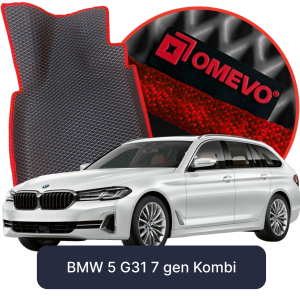 OMEVO 5D Pro EVA Dywaniki do BMW 5 G31 7 gen Kombi (2017-2024)
