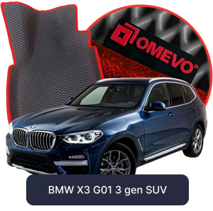 OMEVO 5D Pro EVA Dywaniki do BMW X3 G01 Hybryda 3 gen SUV (2017-2024)
