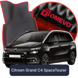 OMEVO 5D Pro EVA Dywaniki do Citroën Grand C4 SpaceTourer 7-osobowy 2 gen Minivan (2013-2022)