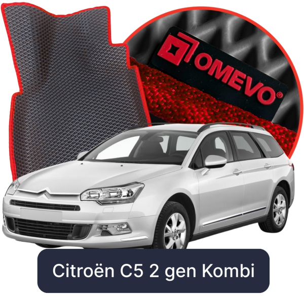 Dywaniki samochodowe EVA OMEVO do Citroën C5 2 gen Kombi (2008-2017)