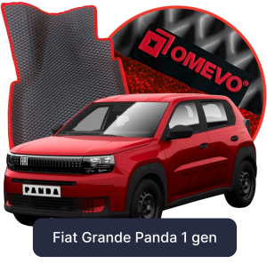 OMEVO 5D Pro EVA Dywaniki do Fiat Grande Panda 1 gen Hatchback 5 drzwi (2025-2025)