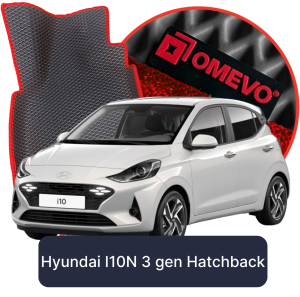 OMEVO 5D Pro EVA Dywaniki do Hyundai I10N 3 gen Hatchback 5 drzwi (2019-2025)