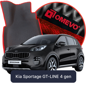 OMEVO 5D Pro EVA Dywaniki do Kia Sportage GT-LINE 4 gen SUV (2015-2021)
