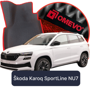 OMEVO 5D Pro EVA Dywaniki do Škoda Karoq SportLine NU7 1 gen SUV (2017-2025)