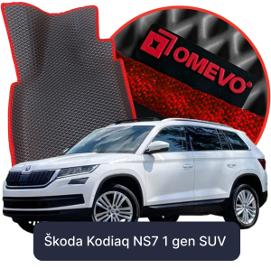 OMEVO 5D Pro EVA Dywaniki do Škoda Kodiaq 5-osobowy NS7 1 gen SUV (2016-2024)