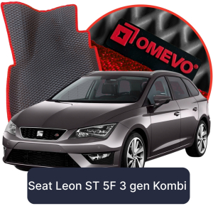 OMEVO 5D Pro EVA Dywaniki do Seat Leon ST 5F 3 gen Kombi (2012-2020)