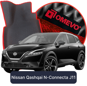 OMEVO 5D Pro EVA Dywaniki do Nissan Qashqai N-Connecta J11 2 gen SUV (2013-2021)