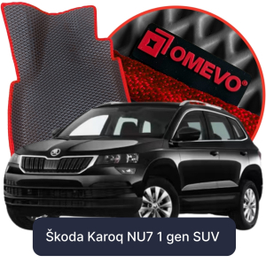 OMEVO 5D Pro EVA Dywaniki do Škoda Karoq NU7 1 gen SUV (2017-2025)