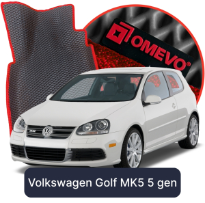 OMEVO 5D Pro EVA Dywaniki do Volkswagen Golf MK5 5 gen Hatchback 3 drzwi (2003-2009)