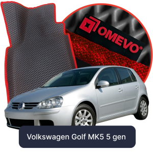 OMEVO 5D Pro EVA Dywaniki do Volkswagen Golf MK5 5 gen Hatchback 5 drzwi (2003-2009)