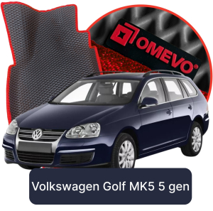 OMEVO 5D Pro EVA Dywaniki do Volkswagen Golf MK5 5 gen Kombi (2003-2009)