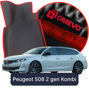 OMEVO 5D Pro EVA Dywaniki do Peugeot 508 2 gen Kombi (2018-2025)