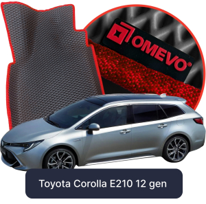 OMEVO 5D Pro EVA Dywaniki do Toyota Corolla E210 Hybryda 12 gen Kombi (2018-2025)