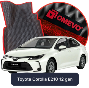 OMEVO 5D Pro EVA Dywaniki do Toyota Corolla E210 12 gen Sedan (2018-2025)