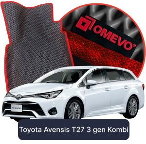 OMEVO 5D Pro EVA Dywaniki do Toyota Avensis T27 3 gen Kombi (2009-2018)