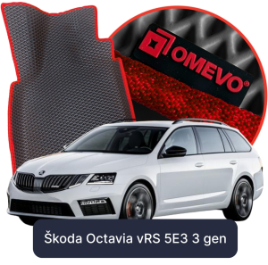 OMEVO 5D Pro EVA Dywaniki do Škoda Octavia vRS 5E3 3 gen Kombi (2013-2020)