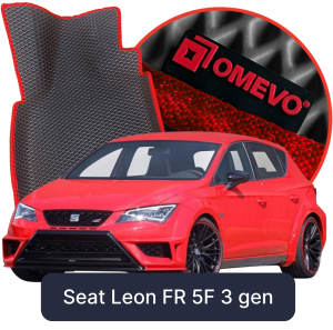 OMEVO 5D Pro EVA Dywaniki do Seat Leon FR 5F 3 gen Hatchback 5 drzwi (2012-2020)