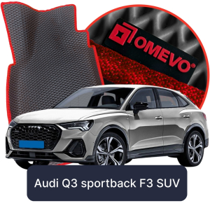 OMEVO 5D Pro EVA Dywaniki do Audi Q3 sportback F3 2 gen SUV (2018-2025)