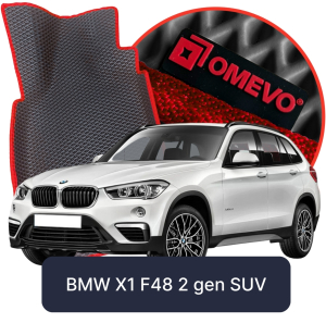 OMEVO 5D Pro EVA Dywaniki do BMW X1 F48 2 gen SUV (2015-2022)