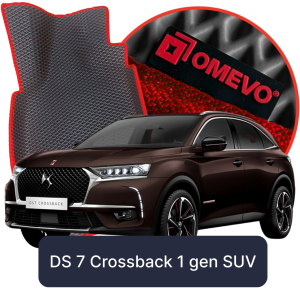 OMEVO 5D Pro EVA Dywaniki do DS 7 Crossback 1 gen SUV (2017-2025)