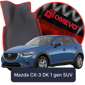 OMEVO 5D Pro EVA Dywaniki do Mazda CX-3 DK 1 gen SUV (2014-2021)